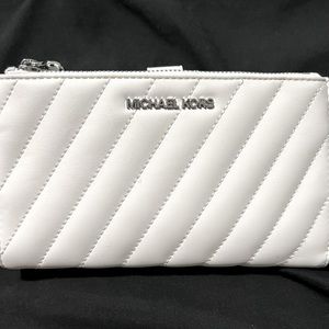 Micheal Kors white wallet